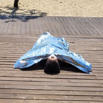 겨울 캠핑 준비물 동계 은박 블랭킷 담요 10P 등산 낚시