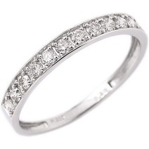 [Sophias & D.] 소피아스 & D. 플래티넘 에타니티 다이아몬드 링 반지 [11호] 0.3ct Pt950 13석 합계 0.3캐럿 일본제 감별 카드 첨부 [Et-030-011]