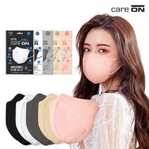 케어온 세이프메디 패션 마스크 [KF94 2D/새부리형] 색상선택 1P, 단품, 제품선택:시크그레이1P