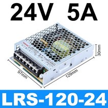 변압기 명위 LR 스위치 전기 K근원 220V 이적 24V 직류 12 S케이스 10015020 350W 4696329849, LRS -120-24|24V5A 순풍