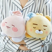 카카오프렌즈 안고자는 꿀잠 베이비 필로우 라이언 어피치 인형, 꿀잠 베이비 필로우 어피치