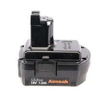 Aimsak 아임삭 배터리 18V 1.5Ah B15P18, 1