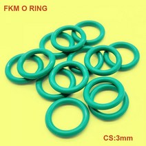 CS 3mm FKM O 링 불소 고무 오일 시일 와셔 개스킷 O링 씰링 링, OD 285mm (1Pcs)