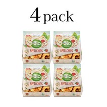 디엠바이오 말린 사과칩 70g X 4팩 독일 비건, 4개