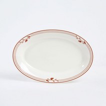 [모던하우스] L 빈티지 오벌 접시 높은형