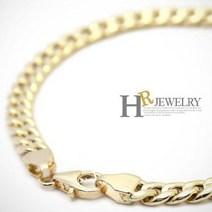 호림쥬얼리 18K정품)히트)세련+머리끈(HR)18K 할로우 5mm 커브 팔찌