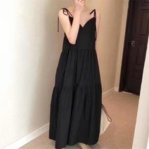 자라 뷔스티에 레이어드 캉캉 롱 빅사이즈 원피스 끈 오버핏