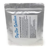 Sky Blue Spirulina - Real Blue Phycocyanin - Deep Blue Food Coloring - Arthrospira Platensis - Net W, 1