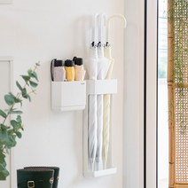 프랑코 스마트 우산꽂이 거치대 자석우산꽂이 인테리어우산꽂이 현관우산꽂이 가정용현관우산꽂이 우산정리함 우산정리대, 화이트