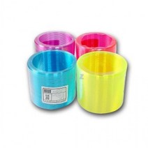 WOORY TOY 슬링키 스프링 장난감 어린이 무지개링 용수철 놀이, 색상_무지개칼라