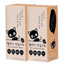 밸리스 스틱 고양이 간식 파우치 15g, 만능, 40개