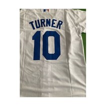 mlb저지 로스엔젤러스 다저스 #10 Justin Turner Size Small
