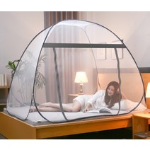 new yurt 모기장 moustiquaire net for single double bed mosquitera canopy netting kids bed tent home dec, 회색 전체 바닥, 1.2m(4피트) 침대