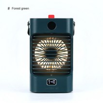 에어컨물호스 air Cooler for home mini air, 녹색 냉각 팬, 1개