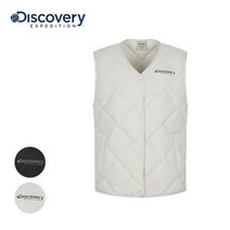 디스커버리_DISCOVERY 디하스 V넥 튜브 구스다운 여성 경량 패딩베스트 2종 택1