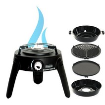 쎄라피트 카닥 사파리쉐프2 캠핑그릴 가스그릴 멀티그릴 풀세트 바베큐그릴