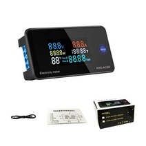 AC 50-300V 전압계 전류계 전력량계 전력계 전기 측정기 0-100A, 10A