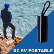 낚시기포기 산소 기포발생기 5V USB 휴대용 소형 미니 저소음 펌프 에어레이터 전원 레저용 물고기 탱크 야외 낚시장비, 2W, B