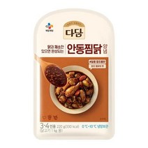 CJ 다담 안동찜닭 양념 220g 요리양념 반찬양념 레시피 요리비결 만능양념장, 24개