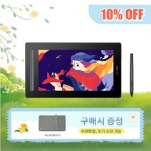 엑스피펜 XPPEN Artist13 2세대 액정타블렛 당일발송 파우치 거치대 드로잉장갑 드림, 블랙