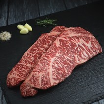 마장동 1++ 한우 채끝살 400g 투뿔 소고기 구이용, 1