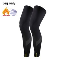 스포츠용품 액세서리 Raudax-따뜻한 양모 자전거 암 슬리브 레그워머 남성 여성 봄 가을 겨울 스포츠 사이, 08 Leg only 2_03 165-170cm