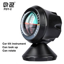 각도자 RZ 각도 경사 자동차 표시기 그라디언트 밸런서 도구 미터 레벨 틸트 게이지 도로 안전 기기, 01 PDIY2