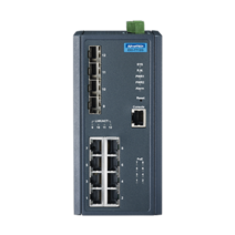 어드밴텍 EKI-7712G-4FP-AE 8GE PoE and 4G SFP Managed Ethernet Switch IEEE802.3af at 46 57VDC