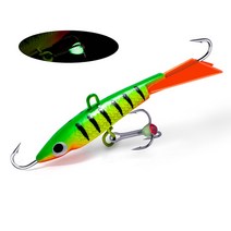 Goture 겨울 얼음 낚시 루어 밸런서 1PC 7.0cm 15.7g 태클 리드 지그 인공 미끼 Wobbler, CHINA, 04 1pcs 70mm 15.7g