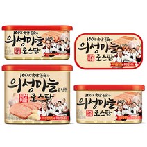 롯데햄 의성마늘 로스팜 340g/200g(3캔), 의성마늘 로스팜200g(3캔)