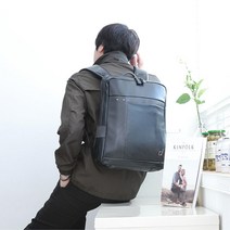 정장 캐주얼 코드 20대 30대 남성 가죽백팩 남자백팩