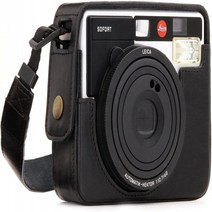 Black MegaGear MG1294 Ever Ready Leather Camera Case Bag Protective Cover for Leica Sofort Instan, 1