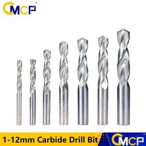 소형 탁상 밀링머신 서프파이프 선반가공 탁상바이스 밀링기 cmcp 카바이드 합금 드릴 1-12mm 텅스텐 스틸 트위스트 드릴 비트 cnc 선반 기계 드릴링 도구 용 나무 금속, 6.8mm