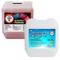 강력한기름때세정제 식당카페업소기름싹 제거 18.75L 주방청소 세제 생활용품 식당카페업소기름때싹ijk687, MMSg_기름때싹 18.75L + 테이블싹 18.75L