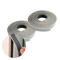 [SAVING] 문틈막이 넒음 모헤어 문풍지 (20mmX2M) 창문틀 현관문 방문 먼지차단 충격방지 난방온도유지 효과, 10개