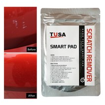 TUSA 젠트라 스크래치 제거용 스마트 패드 잔기스 잔흠집 미세흠집 제거, 1개, 50g