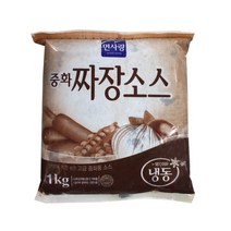 (무)(냉동)면사랑 중화짜장소스1kgX12개, 1박스