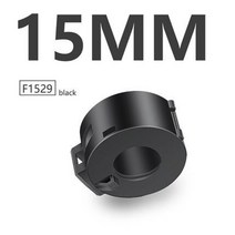 1pcs 3.5mm-13mm 블랙 페라이트 코어 케이블 필터 emi rfi 클립 초크 페라이트 필터 용 니켈 아연 소음 소음기, 15mm 블랙