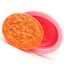 장미정원몰드 165g 수제실리콘몰드 비누몰드