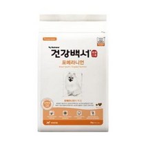 건강백서 전연령 포메라니언 반려견 사료, 6kg, 1개