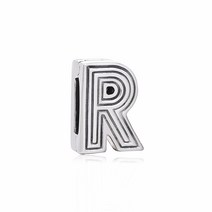 고정 클램프 판자오 백풍 그노 아시아 REFLEXIONS 계열 이니셜 925 실버 실리콘 스타일리쉬 2656873478, R