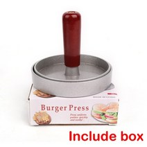 패티틀 고기틀 다짐육프레스 연육기 burger 고기 금형 9 cm round press, 버거 몰드