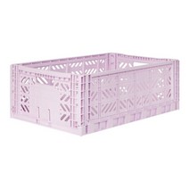 아이카사 폴딩박스 L lilac_Passive Lock 22cm, 라일락