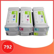 HP 792 용 잉크 카트리지 HP792 L26100 L26500 L28500 라텍스 210 260 280 프린터, 1 Pack Cyan