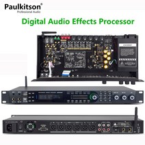 어쿠스틱이펙터 Paulkitson-KX800 디지털 효과 프로세서 및 블루투스 DSP 오디오 전문 사운드 컨트롤러 시