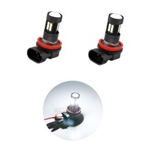 BMW전조등 안개등 led BMW 5 시리즈 F10 F18 520d 520i 523li 525li 530li 2010-2014 헤드 라이트 전조등 Foglight 631772168, [06] LED bulb L and R