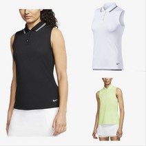 나이키 골프 우먼 드라이핏 빅토리 솔리드 나시카라티 [BV0224-010 / 100 / 346] 국내매장판정품