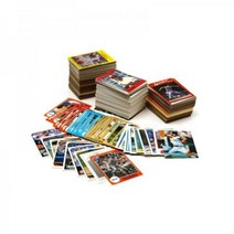 Topps 500장 이상의 카드가 있는 야구 카드 수집기 상자
