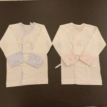 압소바 초특가세일~봄가을에 태어나는 신생아를 위한 배냇저고리~60수면으로 보들 보들~면100% 무형광~쌍둥이 저고리 선물로도 좋아요_PT