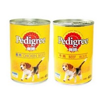 강아지 간식 캔 닭고기 소고기 고단백 사료거부 사료믹스 400g 습식 통조림 가수분해, 단품